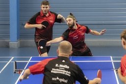 Tennis de table Ligue B: Bulle domine Fribourg à la maison