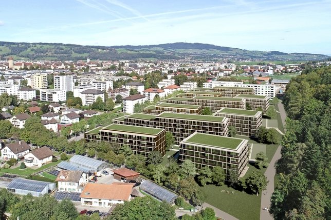 Bulle: Neuf immeubles seront construits en lisière de forêt