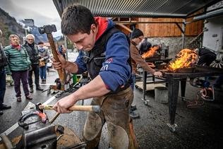 Charmey: La forge de la Tzintre en ébullition pour la Saint-Jacques